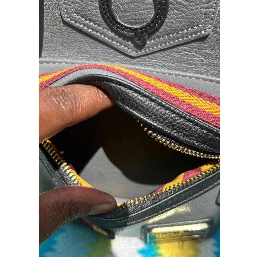 Loungefly‎ Harry Potter Mini Backpack Gryffindor Grey Faux Leather